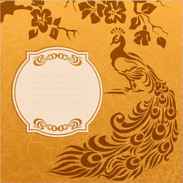 Tavus kuşu grunge arka plan