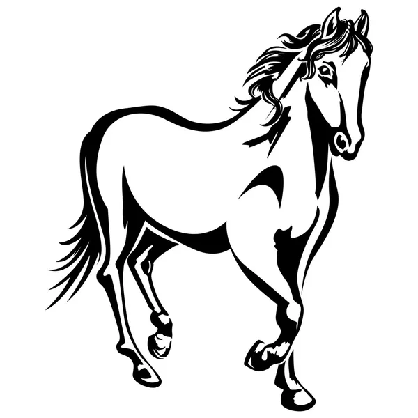 Caballo — Vector de stock