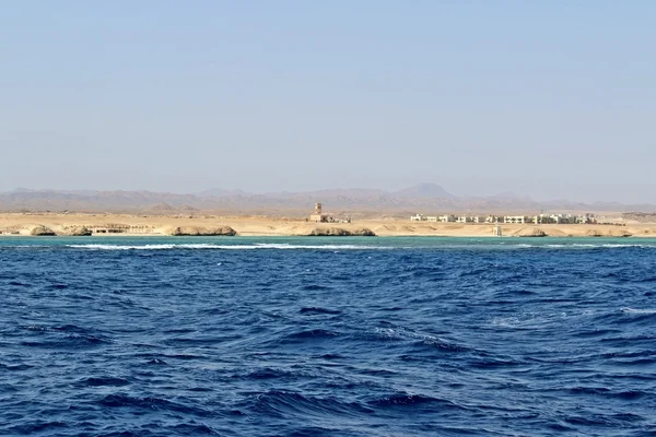 Stranden på Egypten Stockfoto