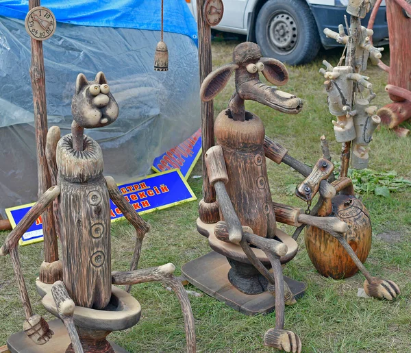 Ukraine Poltava 2021 Sorochinskaya Fair Fair Held Village Velyki Sorochintsy — Fotografia de Stock