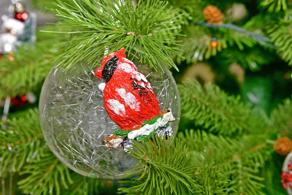 Gyönyörű Karácsonyi Labdák Játékok Dekorációk Karácsonyra Újévre — Stock Fotó