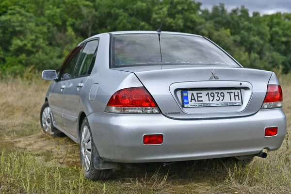 Ucraina Novomoskovsk Città 2022 Mitsubishi Lancer Generazioni Sono State Prodotte — Foto Stock