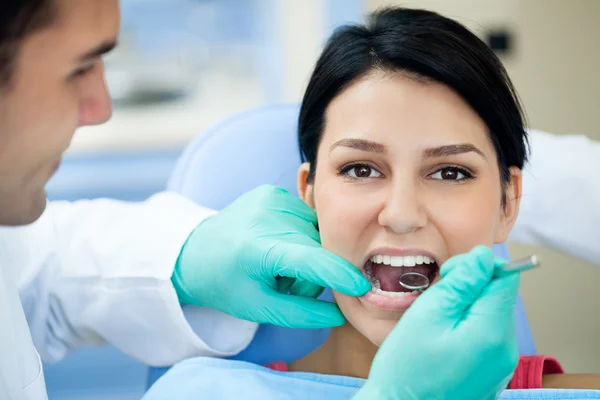 Examen dental — Foto de Stock