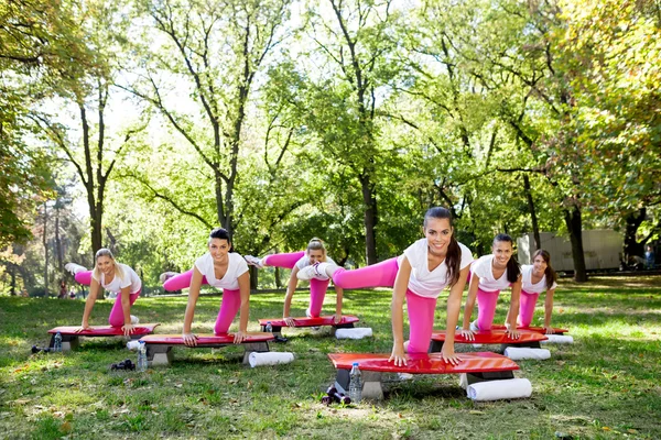 Aerobic klass — Stockfoto