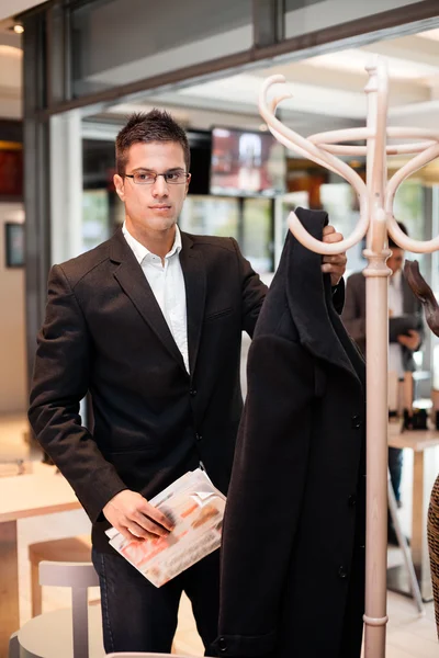 Bonito homem. — Fotografia de Stock