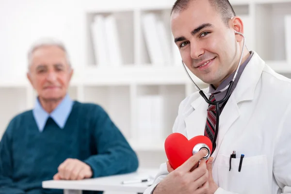 Cheerful cardiologist — Stock Photo, Image