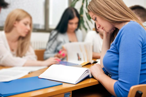 Aprendizagem dos estudantes — Fotografia de Stock