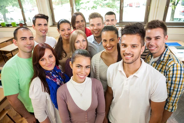 Studentengruppe — Stockfoto