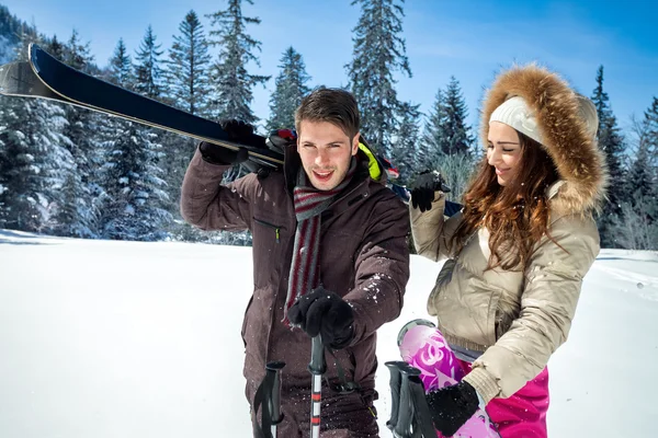 Couple on vacation — Stock Photo, Image