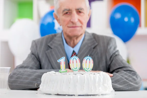 Hundredth birthday — Stock Photo, Image
