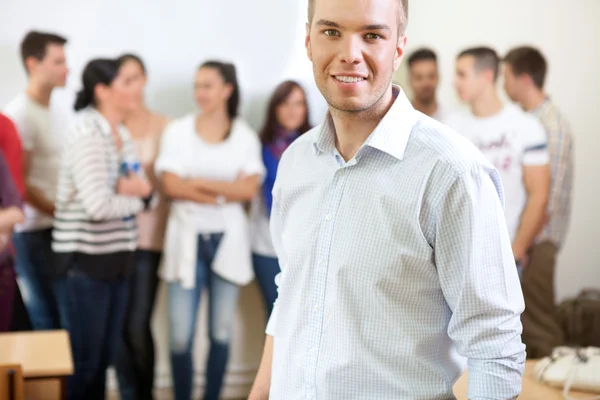 Étudiant souriant — Photo