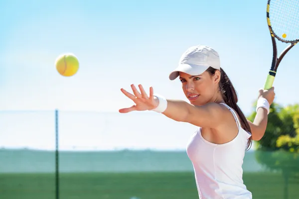 Tennisbanor — Stockfoto