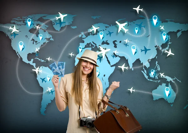 Travel around the world — Stock Photo, Image