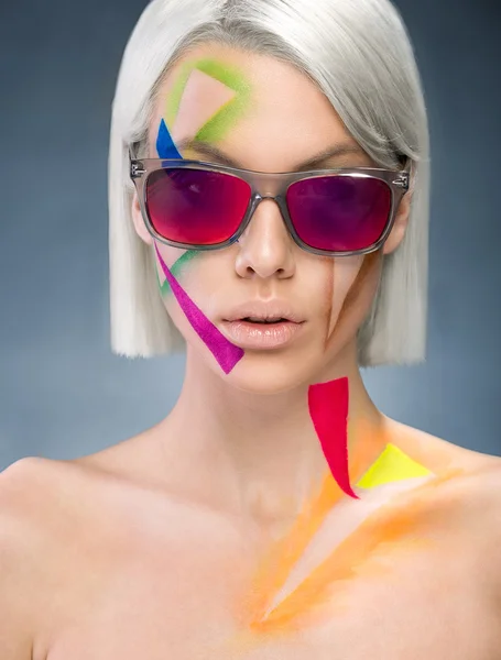 Retrato con gafas de sol — Foto de Stock