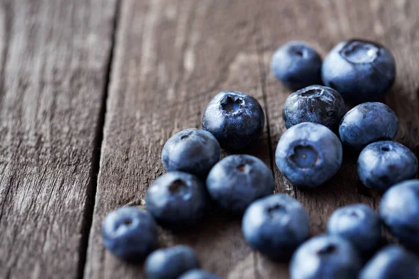 Organic Fresh Blueberry Macro Healthy Eatin — ストック写真