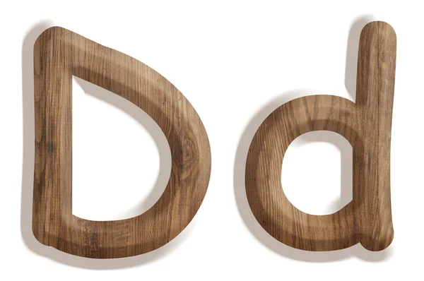 Alphabet en bois — Photo