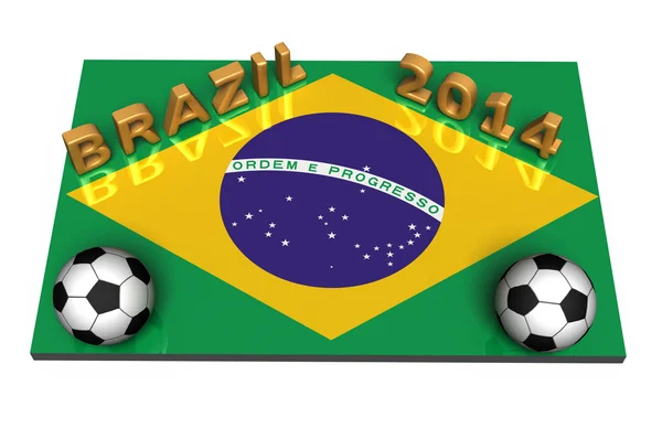 Brazílie 2014 — Stock fotografie