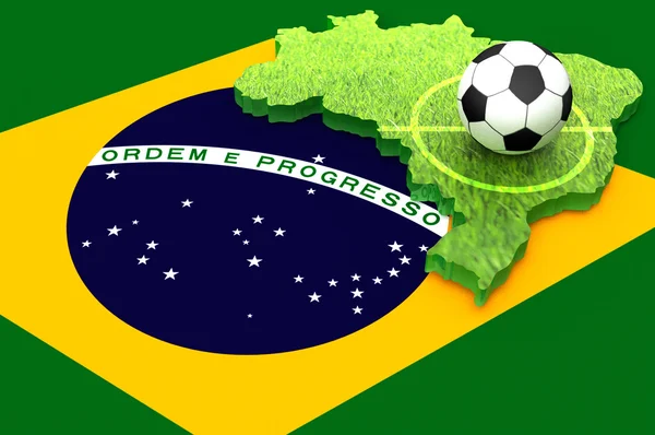 Brazílie 2014 — Stock fotografie