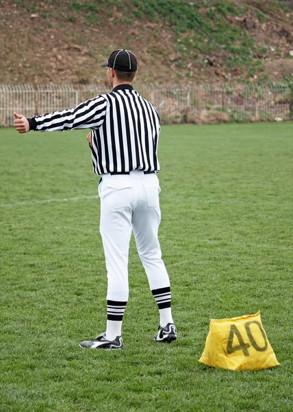 Arbitro di rugby — Foto Stock