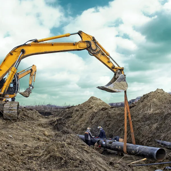 Local de construção — Fotografia de Stock