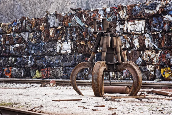 Industriella grabber Stockfoto