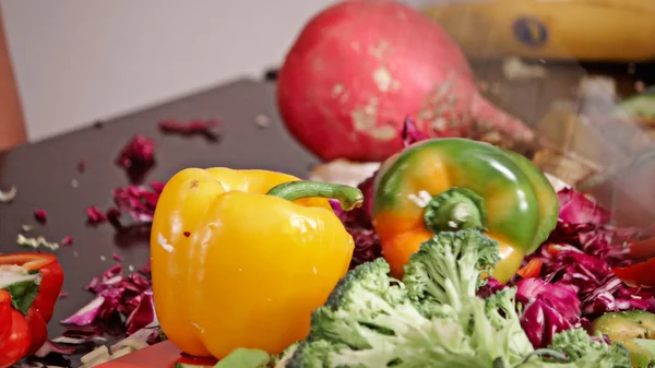 Verduras picadas locas —  Fotos de Stock