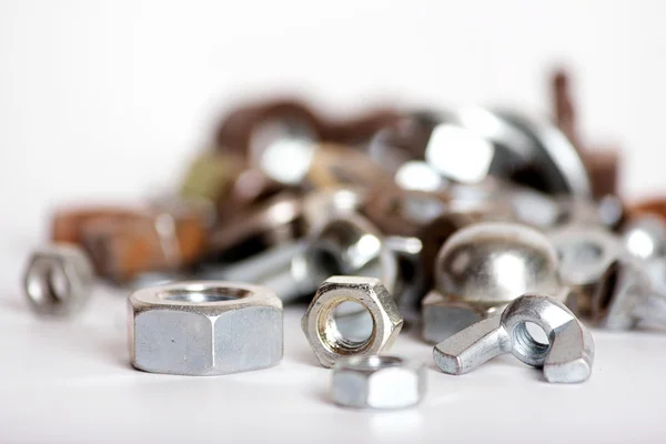 Metal nut — Stock Photo, Image