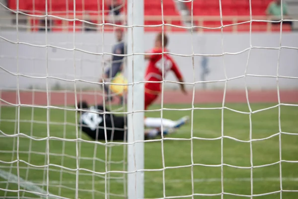 Voetbalwedstrijd — Stockfoto