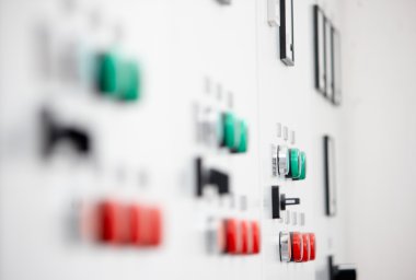 Elektrik bir switch panel
