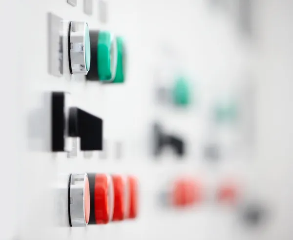 Electrical switch panel — Stock Photo, Image