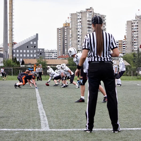 Rugby scheidsrechter — Stockfoto