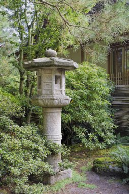 Japon taş fener Bahçe peyzaj