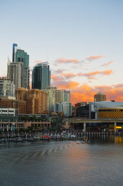 gün batımını Sydney görünümü