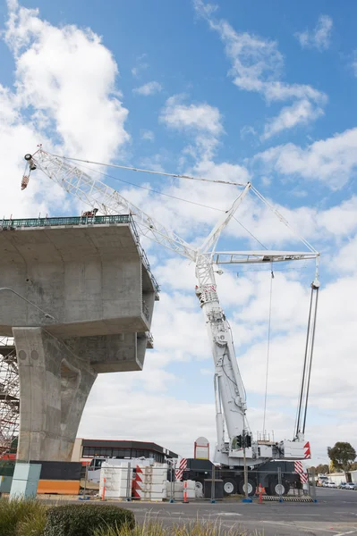 Reconstrução rodoviária — Fotografia de Stock