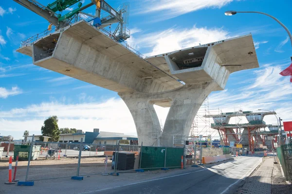 Carretera en reconstrucción — Foto de Stock