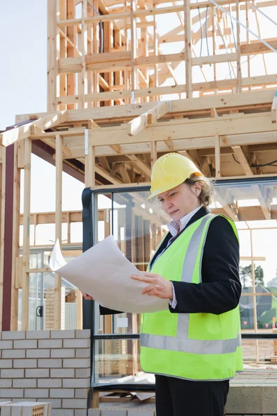 Vrouwelijke ingenieur — Stockfoto