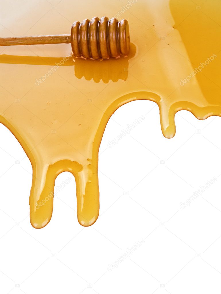 Puddle of honey