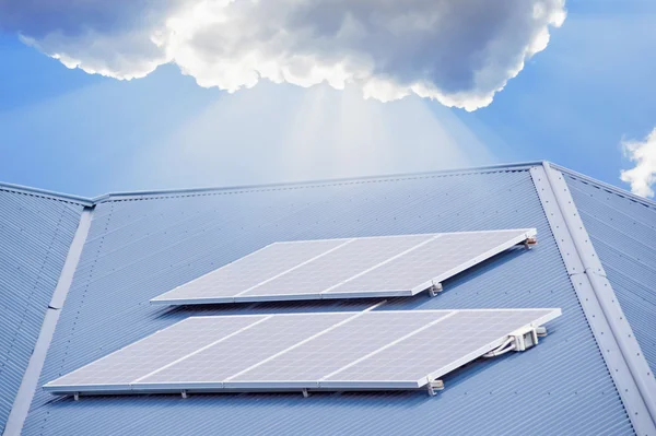 Zonnepanelen — Stockfoto