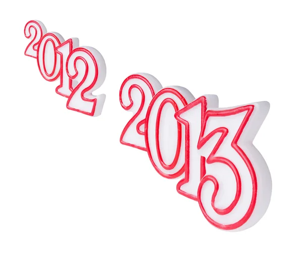 2013 digits — Stock Photo, Image