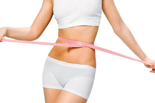 Slim waist — Stock Photo, Image