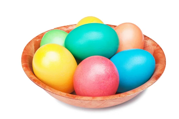 Huevos de Pascua multicolores —  Fotos de Stock