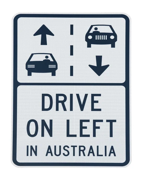 Australie panneau routier — Photo