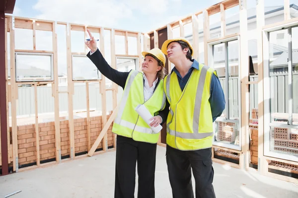 En el sitio de construcción — Foto de Stock