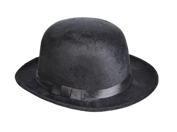 Black bowler hat — Stock Photo, Image