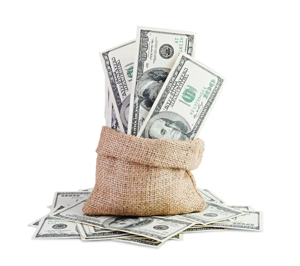 Money in the bag — Stock Photo, Image