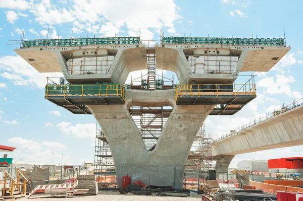 Carretera en reconstrucción — Foto de Stock