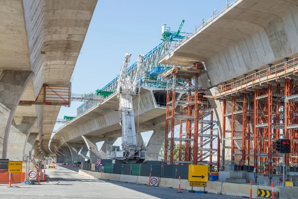 Carretera en reconstrucción — Foto de Stock