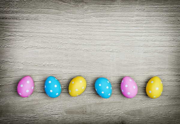 Huevos de Pascua multicolores —  Fotos de Stock