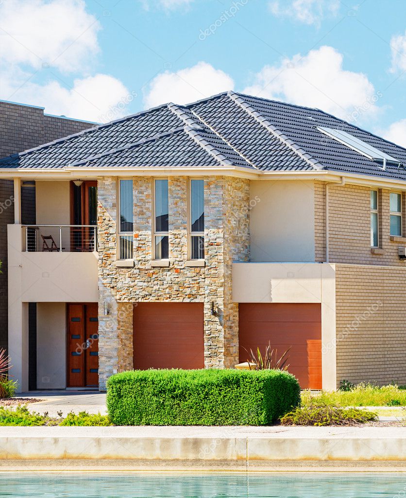 Modern Suburban House Stock Editorial Photo C Levkro 49404911