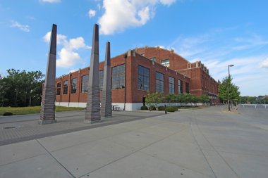 Uşak Üniversitesi kampüsünde Hinkle fieldhouse